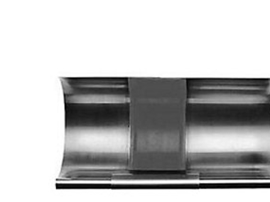 Rz ekspansionsstykke 333 - CLASSIC walzblank halvrund TAGES IKKE RETUR