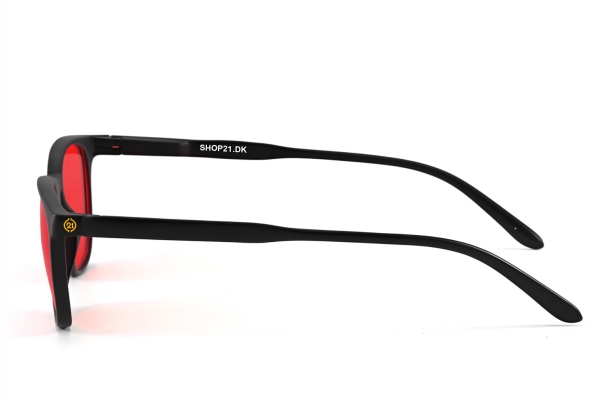 Briller med blå-lys filter - rød | Sport & Träning - Tillbehör - Sportglasögon | GameStuff