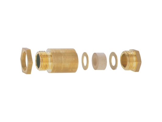 Lapp 52006510, Messing, Messing, 1 Stk, M72x2, Ip56, -20 - 80 °C