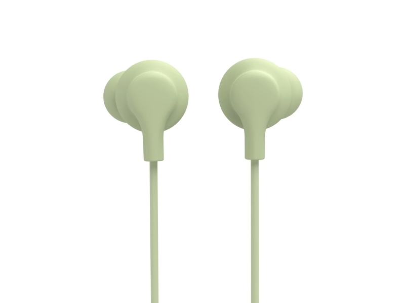 Hama Curly, Ledningsført, Opkald/Musik, 20 - 20000 Hz, 16 G, Headset, Lysegrøn