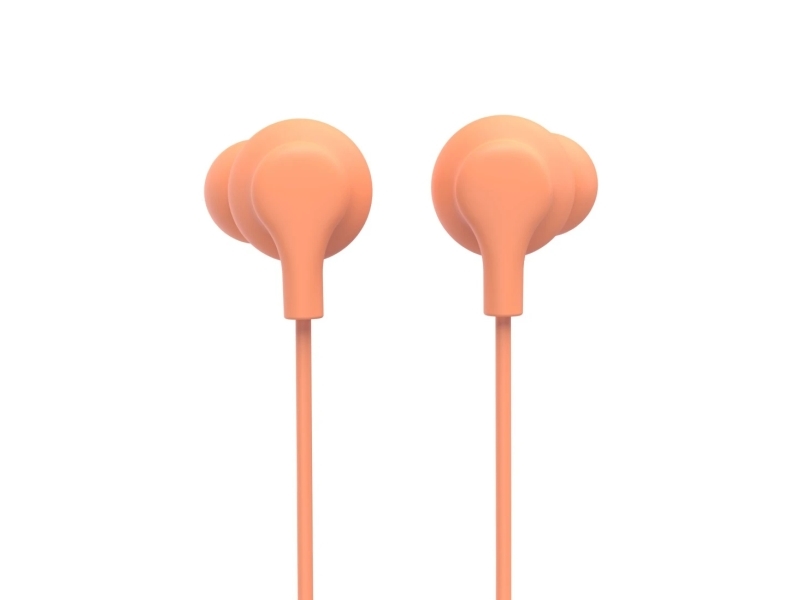 Hama Curly, Ledningsført, Opkald/Musik, 20 - 20000 Hz, 16 G, Headset, Orange