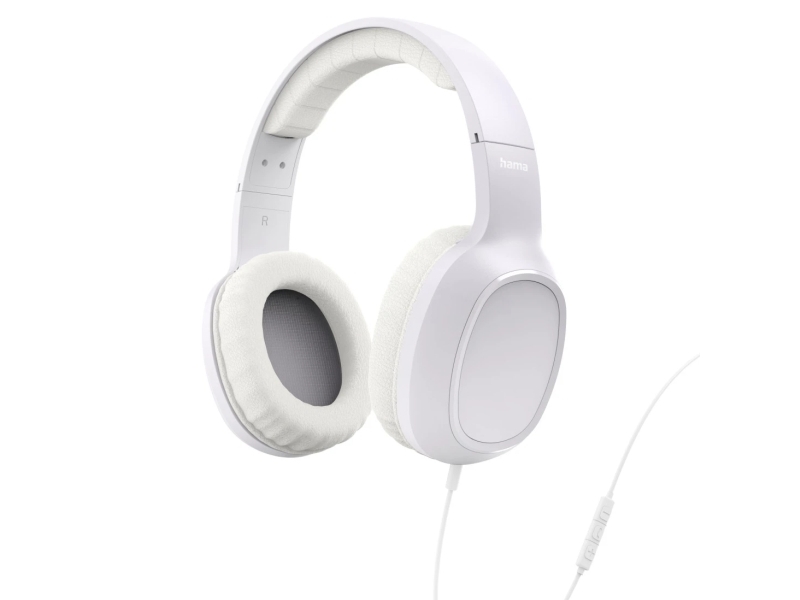 Hama Fun C, Ledningsført, Opkald/Musik, 20 - 20000 Hz, 140 G, Headset, Hvid