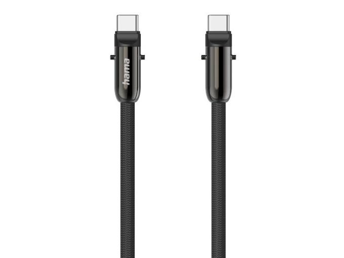 Hama 00201751, 1,2 M, Usb C, Usb C, Usb 2.0, 0,48 Gbit/S, Schwarz