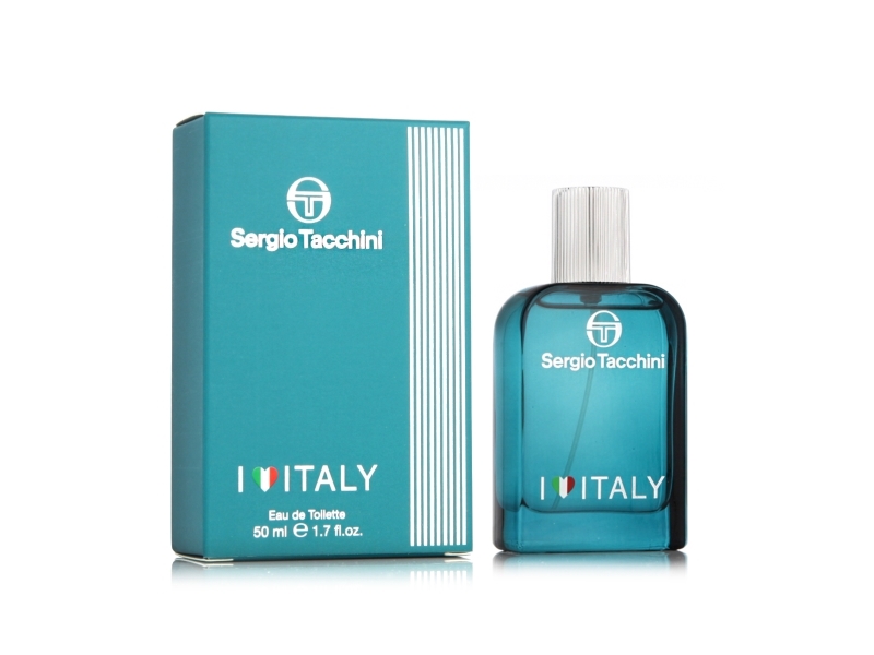 Sergio Tacchini I Love Italy Man Eau De Toilette 50 Ml (Mann)