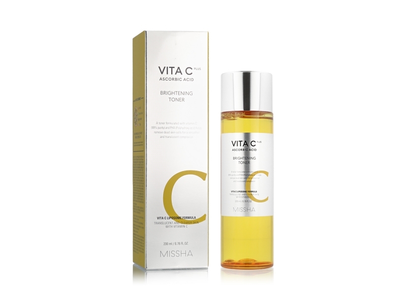 Lysnende ansiktsvann med vitamin C Missha Vita C Plus, 200 ml