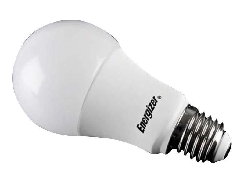 Energizer - LED-glödlampa - form: GLS - glaserad finish - E27 - 9.2 W (motsvarande 60 W) - klass F - extra varmt vitt ljus - 2700 K | Belysning - Ljuskälla - E27 Ljuskälla | GameStuff