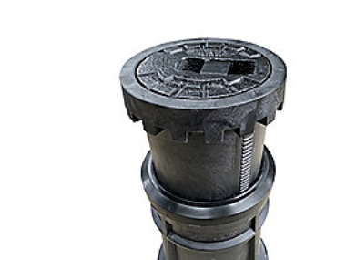 Teleskopisk dæksel Ø152m - Rundt, telesk., max 20t. Isiflo h:270-420mm | VVS Artiklar - Verktyg för VVS - Övriga VVS | GameStuff