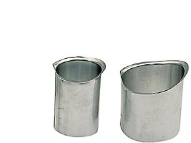 Rheinzink Tudstykke 400/87mm 1/4-rund. CLASSIC walzblank - Tages ikke retur -