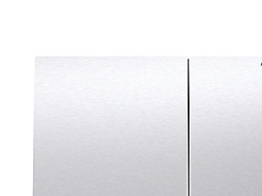 Geberit Sigma70 - Betjeningsplade Børstet, Easy-To-Clean-Belagt Børstet