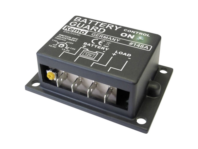 Kemo M148a Batterieüberwachung Entladungsschutz 12 V/Dc
