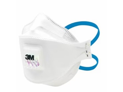 3M Cf10resp Polveri Aura Con Valv9322+, Kop, Ffp1, Blå, Hvid