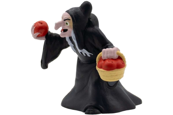Walt Disney dronning/heks (Snehvide) 7x6,2x6,7cm