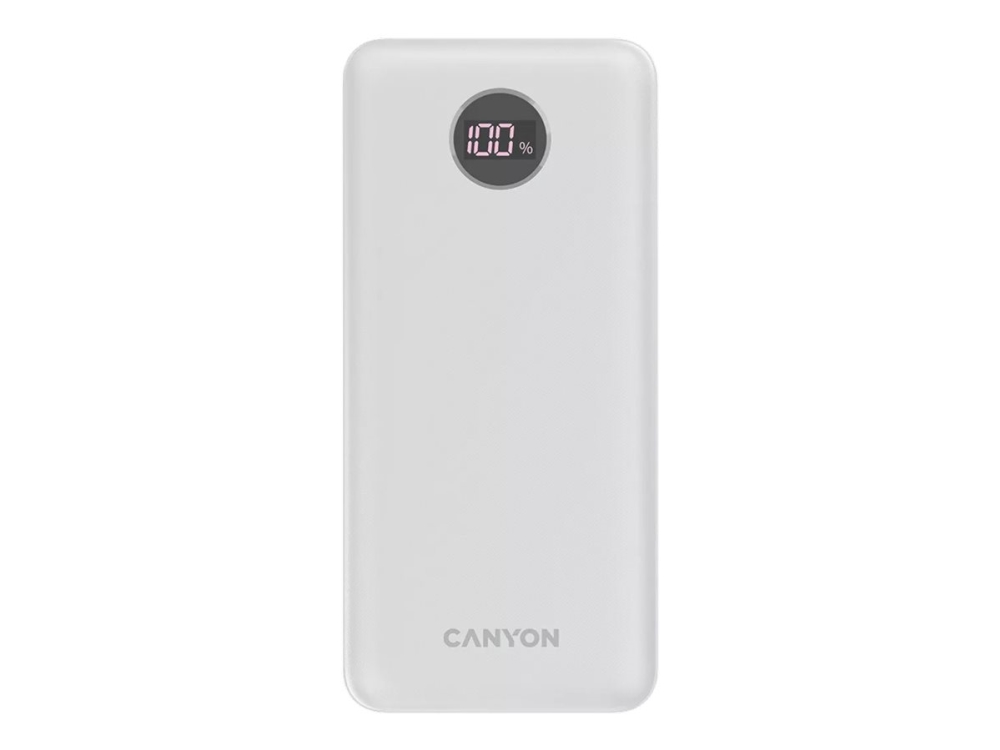Canyon Pb-2002, 20000 Mah, Quick Charge 3.0, Weiß