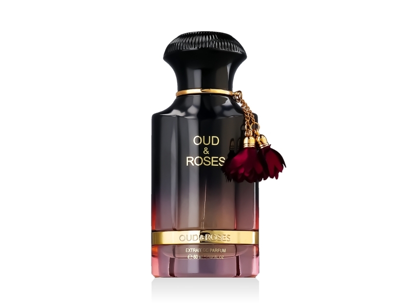 Ahmed Al Maghribi Oud & Roses Extrait de parfum 60 ml (unisex)
