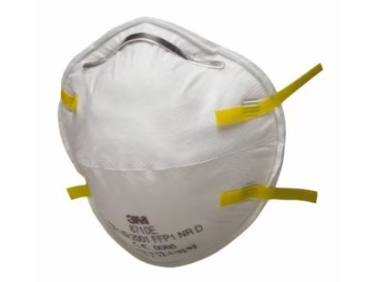 3M 8710-Pt, Hvid, Fleece, 1 Stk