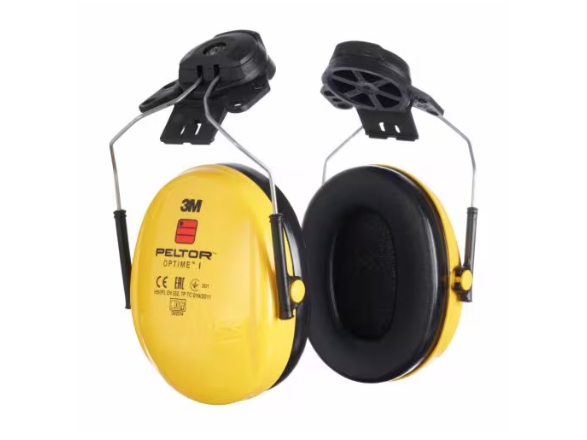 3M Peltor Optime I, Kopfband, Assembly, Konstruktion, Demolition, Schleifen, Schweißen, Schwarz, Gelb, 26 Db