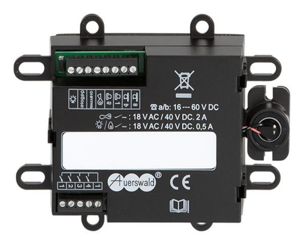 Auerswald Tfs-Universal Plus 2, Sort, Ip20, Plast, Dc, 16-60 V, 40 V
