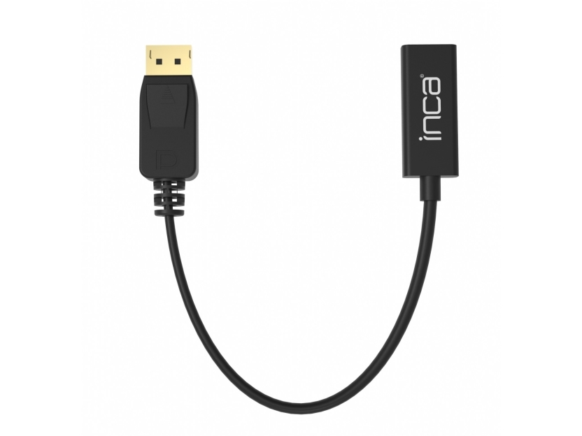 Inca Idth-05, 0,2 M, Displayport, Hdmi Type A (Standard), Hanstik, Hunstik, Lige