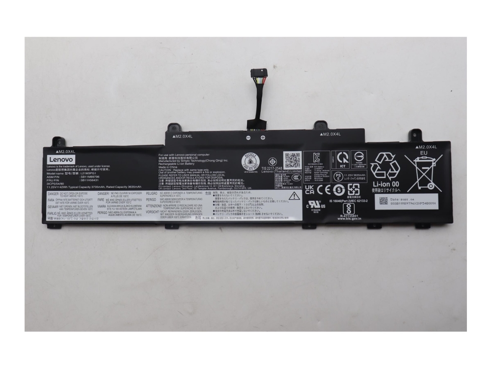 42Wh Internal Li-Ion Battery For Lenovo Thinkpad L14 And