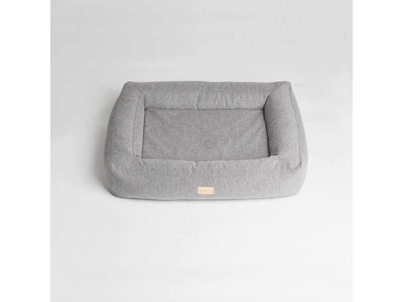Shiro & Malou Box Bed Hundbädd Grå L 120cm