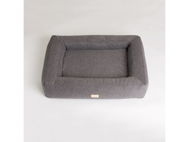Shiro & Malou Box Bed Hundbädd Mörkgrå L 120cm