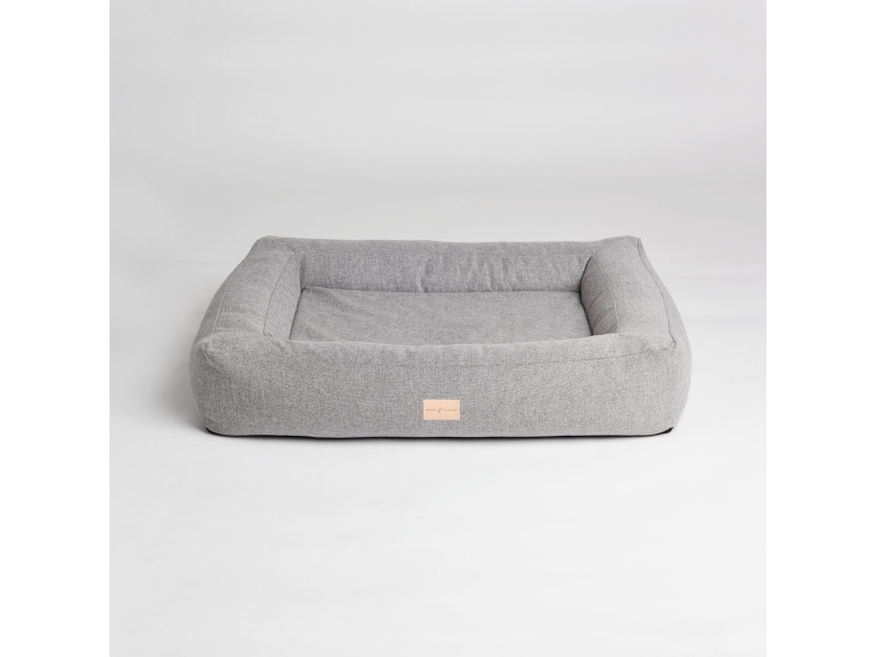 Shiro &Amp Malou Box Bed Hundebett Grau 80Cm