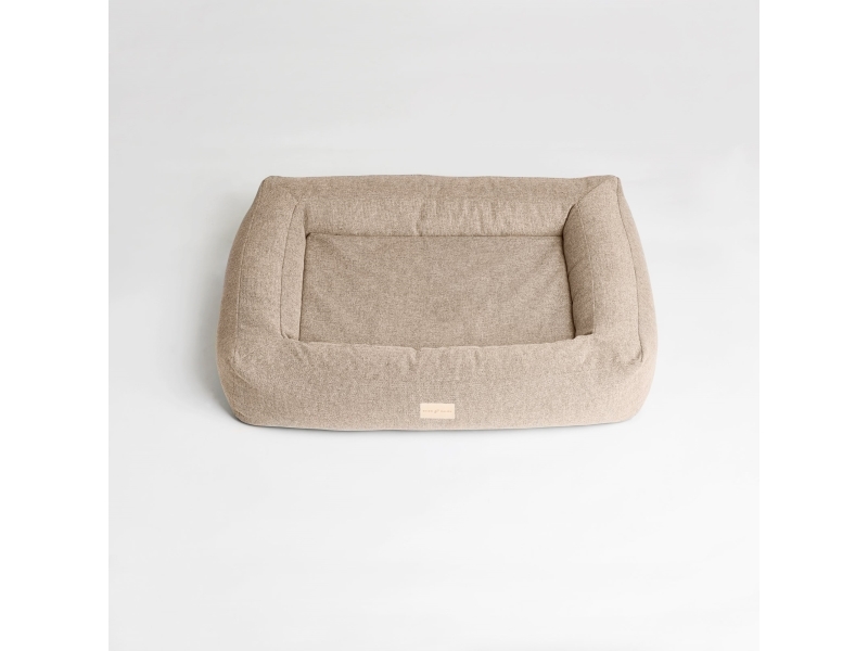 Shiro & Malou Box Bed Hundeseng Beige 80cm
