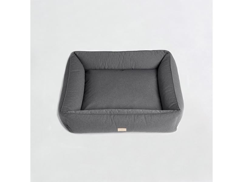 Shiro & Malou Cozy Corner Hundeseng Mørkegrå 90cm