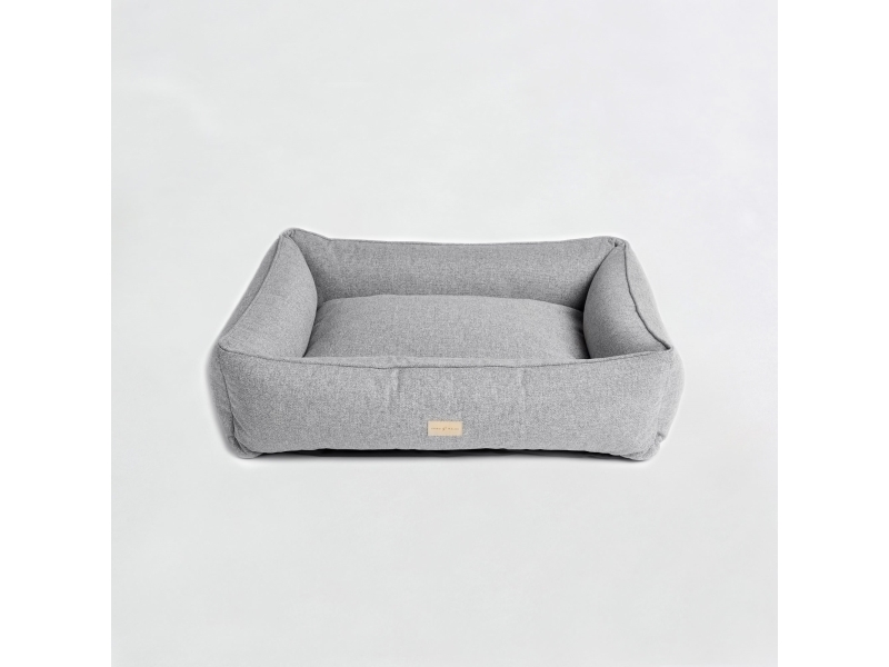 Shiro & Malou Cozy Corner Hundeseng Grå 90cm
