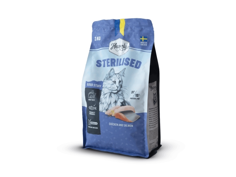 Heavenly Cat Sterilised Torrfoder För Katt 2Kg