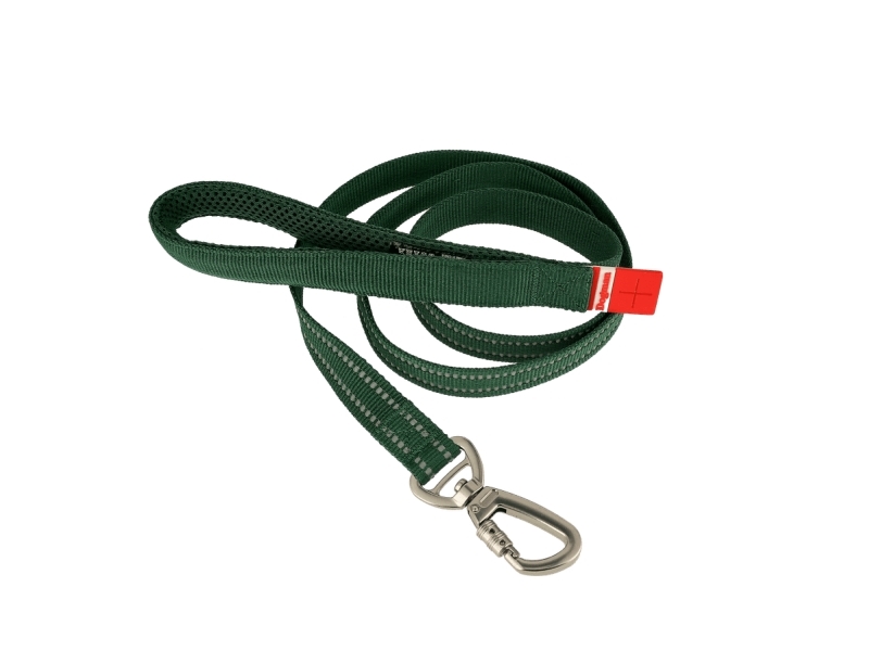 Dogman Air Mesh Gepolsterte Leine Olive Grün L