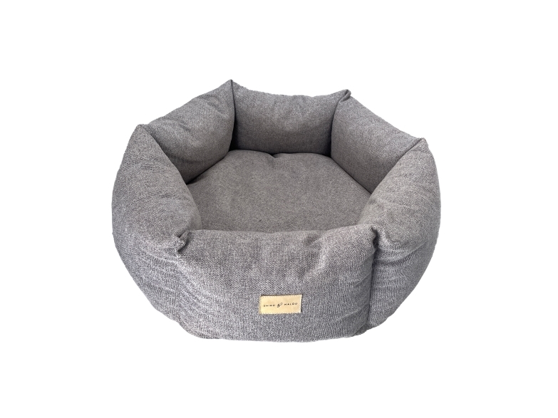 Shiro &Amp Malou Hexa Rest Hundebett Hellgrau
