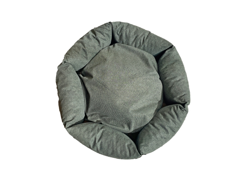 Shiro & Malou Hexa Rest Hundeseng Grøn M Ø90cm
