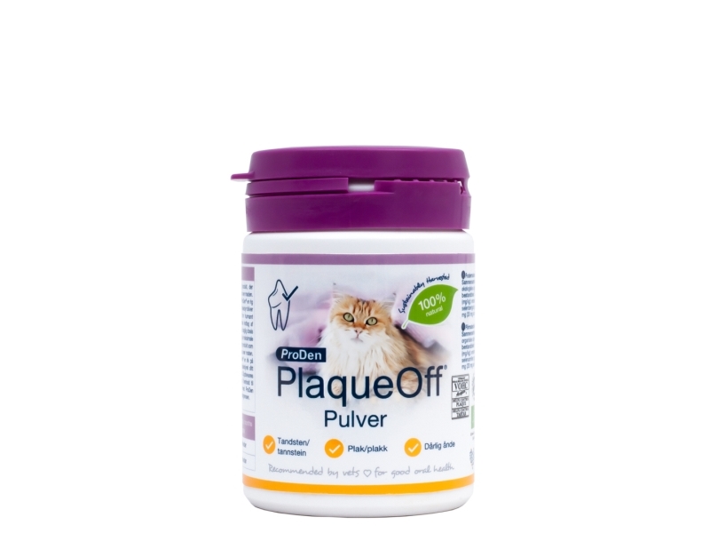 PlaqueOff Original Pulver Katt 40g | Sällskapsdjur - Katt - Skötsel & Hygien | GameStuff