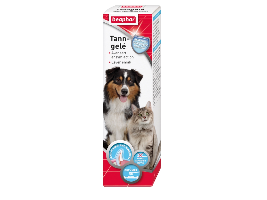 Beaphar Tandgelè Leversmak 100ml, dog/cat | Sällskapsdjur - Hund - Schampo, balsam och andra vårdprodukter | GameStuff