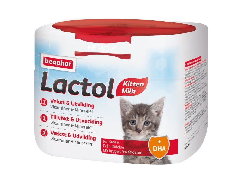 Beaphar LACTOL Kitty Milk, Kat, Pulver, Generelt sundhed, Junior, Omega-3, Pot