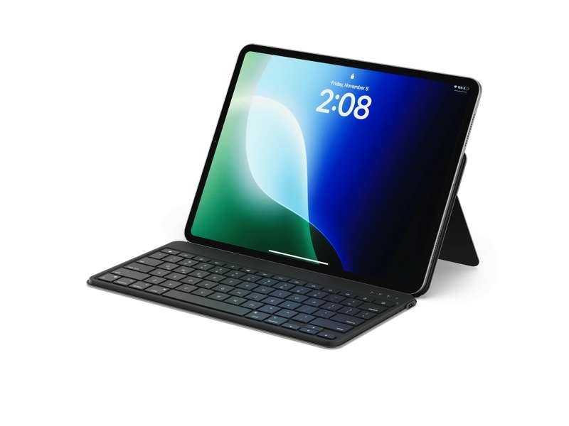 Satechi Onthego? Bluetooth-Tastatur Mit Ständer Nordic Layout - Schwarz
