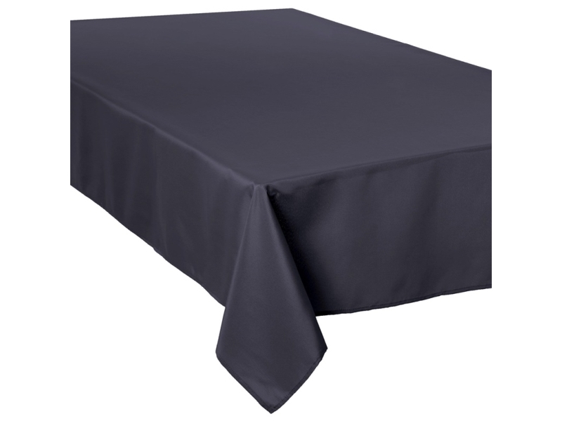 Atmosphera Pletafvisende Dug, Rektangulær Dug, Elegant Dug Til Stuen - Antracitfarve, 300 X 150 Cm