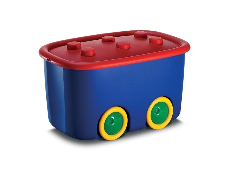 STORAGE BOX KIS FUNNY BOX BLUE-RED