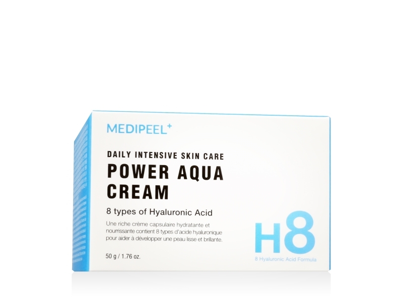 Medi-Peel Power Aqua Cream 50G Face Moisturizer Instant Hydration Hyaluronic Acid Morning And Night Cream