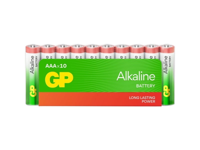 Batteri, Gp Red, Alkaline, Aaa
