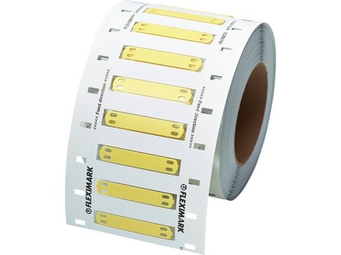 Lapp FLEXIMARK Cablelabel PUR, Gul, 60 mm, 10 mm | EL Artiklar - Andra EL - Märkutrustning | GameStuff