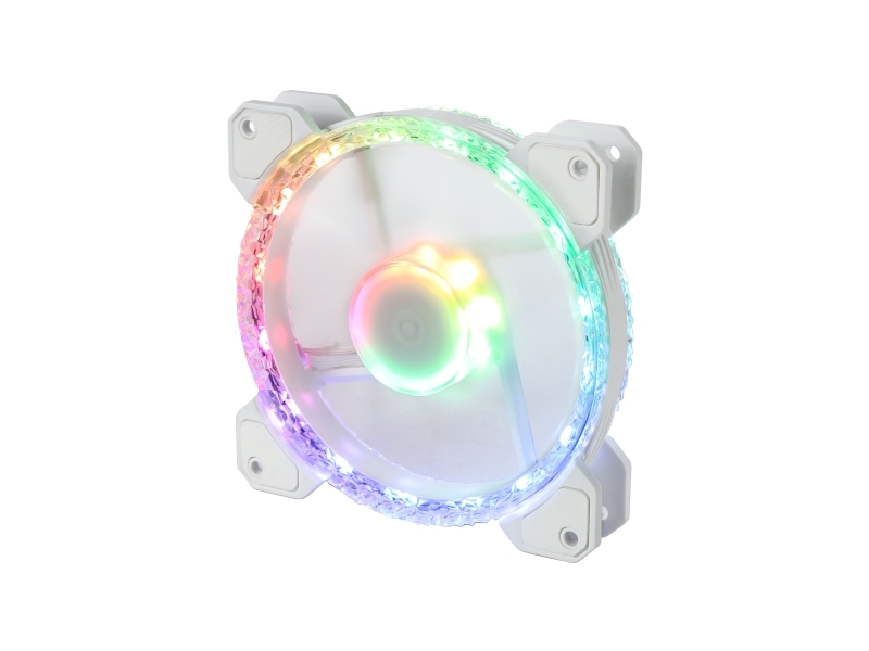Gelid Solutions Stella Frost, Ventilator, 12 Cm, 70 Kubikfod/Min., Hvid