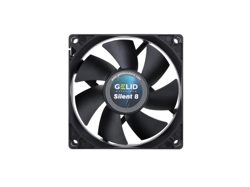 Gelid Solutions Fn-Px08-16, Air Cooler, 8 Cm, Sort