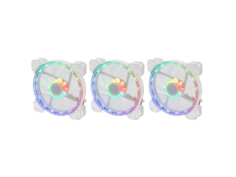 Gelid Solutions Stella Daisy Chain, Ventilator, 12 Cm, 70 Kubikfod/Min., Hvid