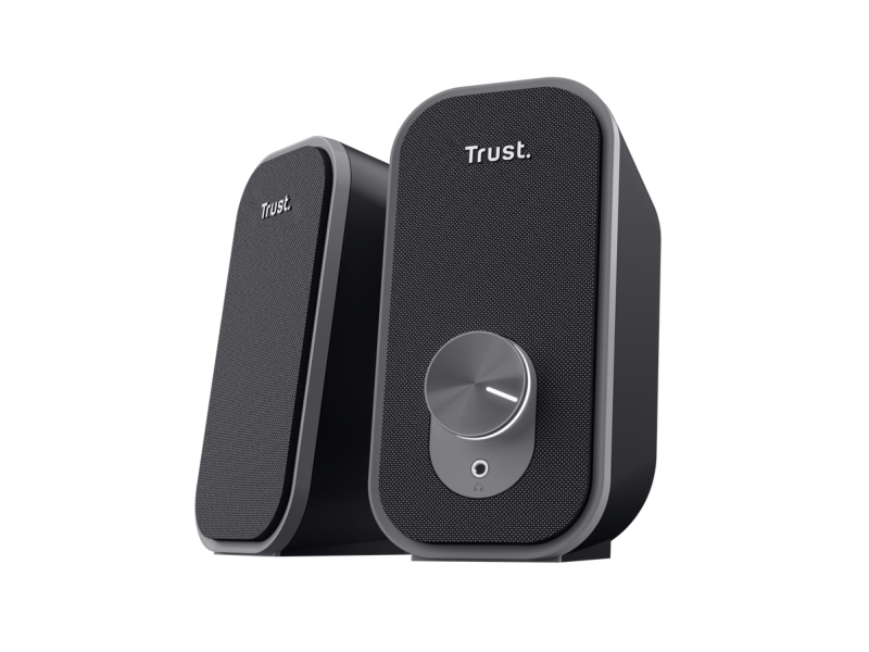 Trust 25670, 2.0 Kanaler, Ledningsført, 6 W, 20 - 20000 Hz, 4 Ohm (O), Sort