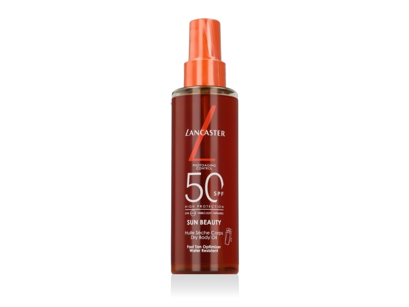 Lancaster Sun Beauty Fast Tan Optimizer Satin Dry Oil High Protection SPF50 - - 150 ml