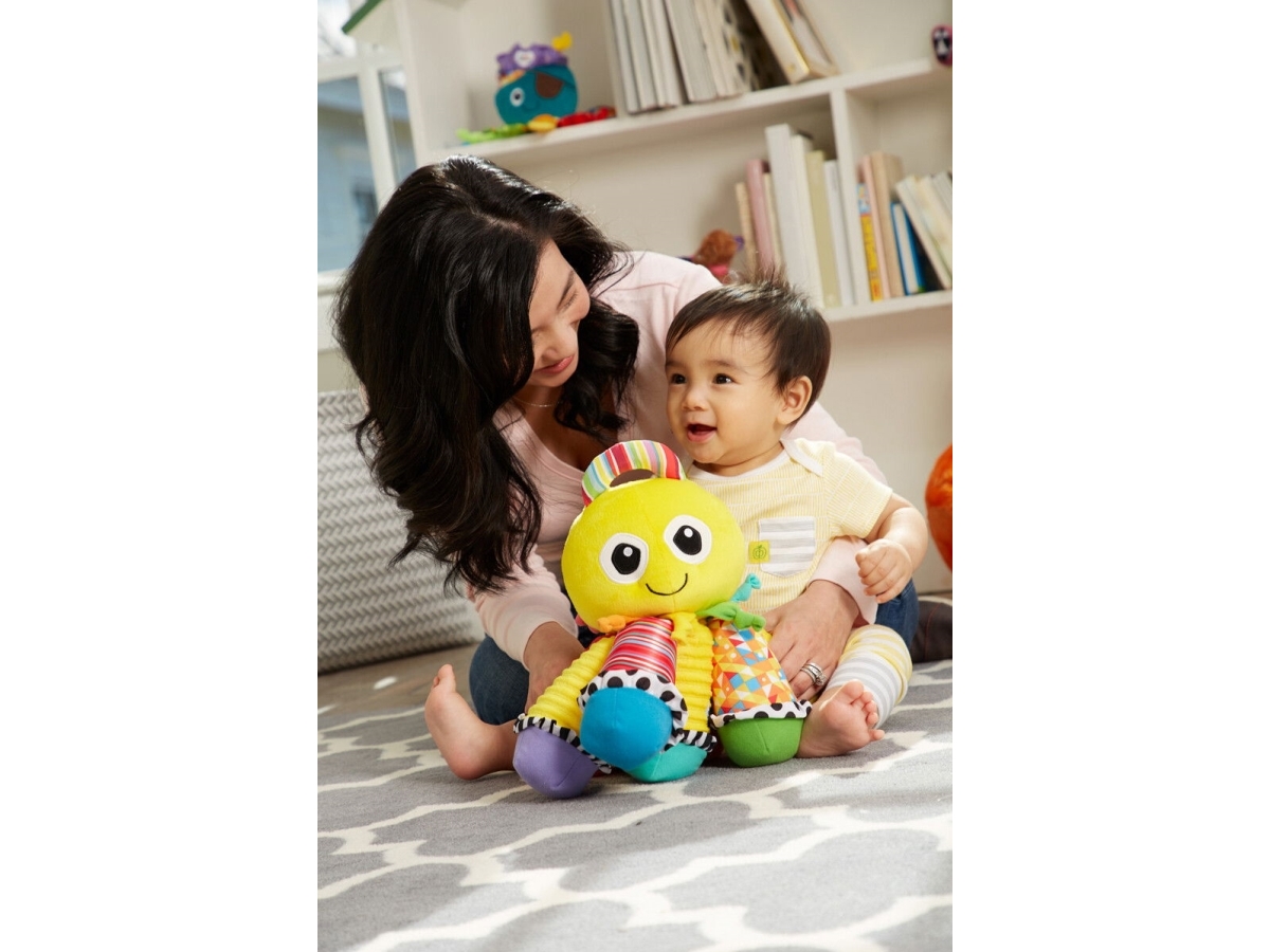 TOMY Lamaze blæksprutte bamse med lyd