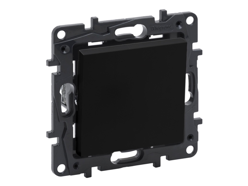 Legrand Schalter Kryzminis 1Kl Schwarz