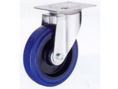 WHEEL trallehjul D100 med plate 11100BL
